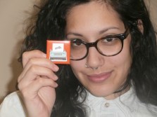 Amanda, the student most likely to use a typewriter.